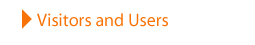 Visitors and users